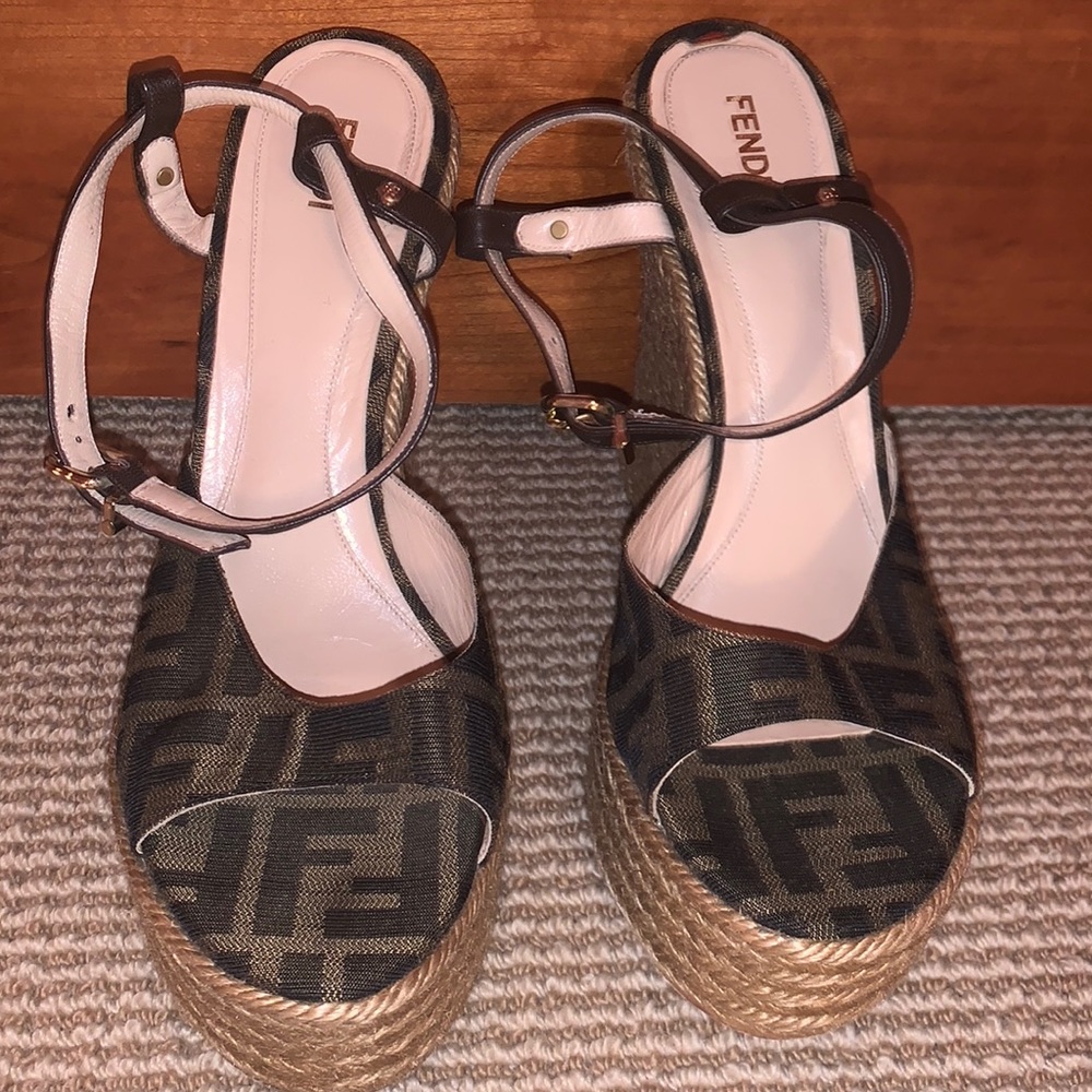 Fendi  wedges